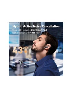 EarFun Air Pro 3 Noise Cancelling Wireless Earbuds Qualcomm Adaptive Sound Wireless Charging  - Image 3