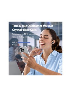 EarFun Air Pro 3 Noise Cancelling Wireless Earbuds Qualcomm Adaptive Sound Wireless Charging  - Image 4