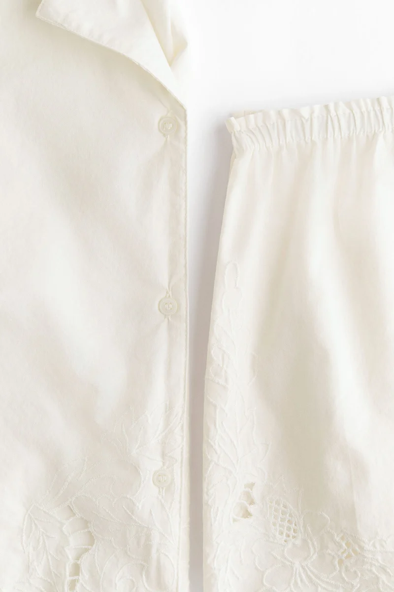 اتش اند ام بيجاما بنمط مثقب