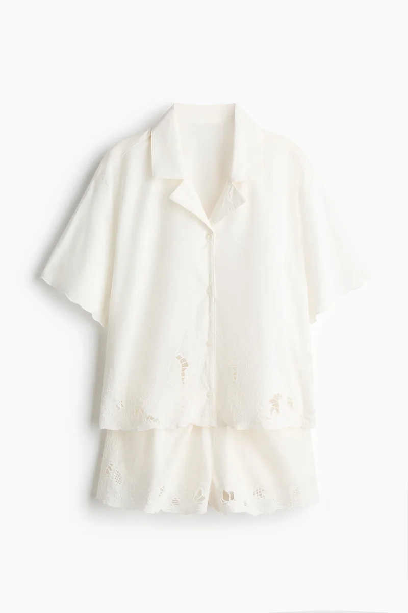 اتش اند ام بيجاما بنمط مثقب