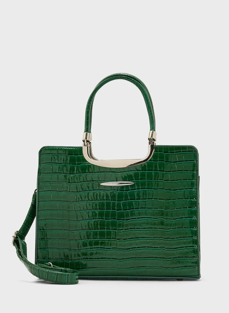 ايلا Croc Effect Satchel