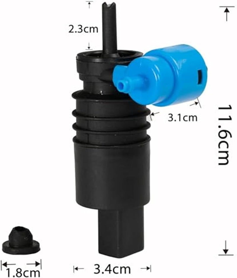 Wivplex Windshield Wiper Washer Pump Motor - Image 4