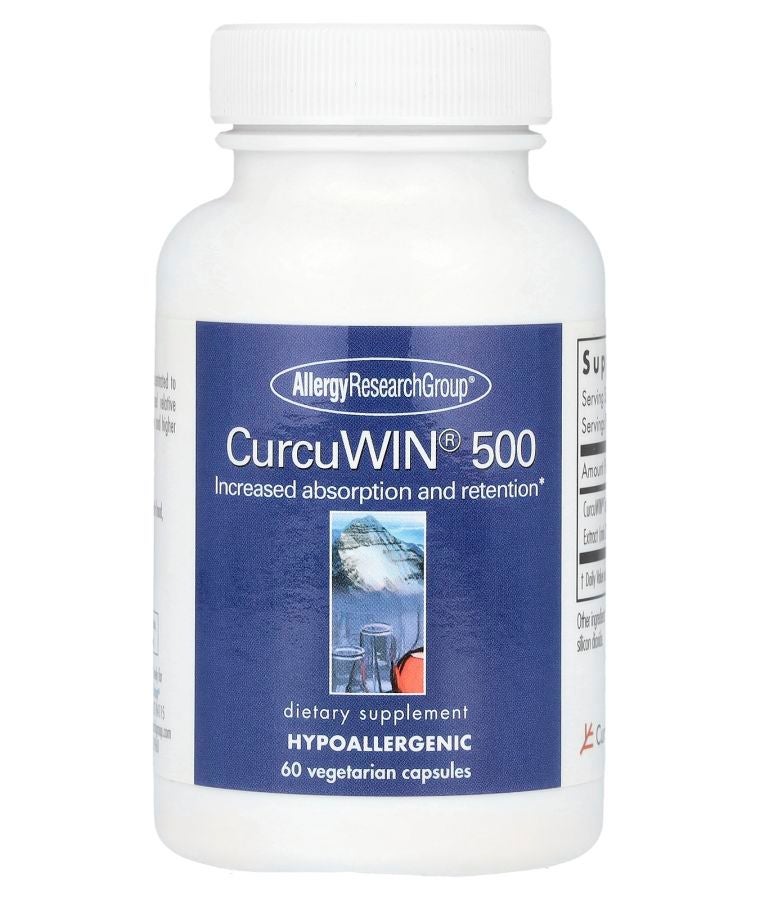 Allergy Research Group CurcuWIN® 500 500 mg  60 Vegetarian Capsules