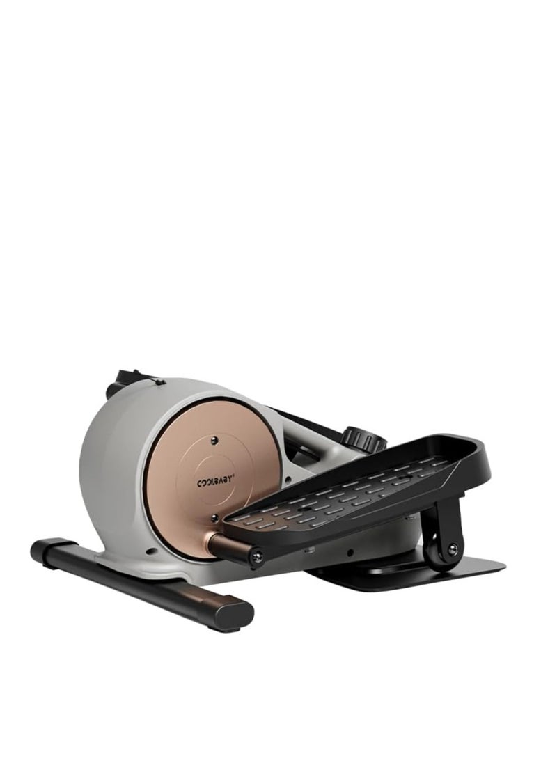 Cool Baby Style COOLBABY Under Desk Elliptical,Mini Elliptical Machines,Stair Stepper,Magnetic Ellipse Leg Exerciser for Home Office Use,8-Level Adjustable  - Image 1