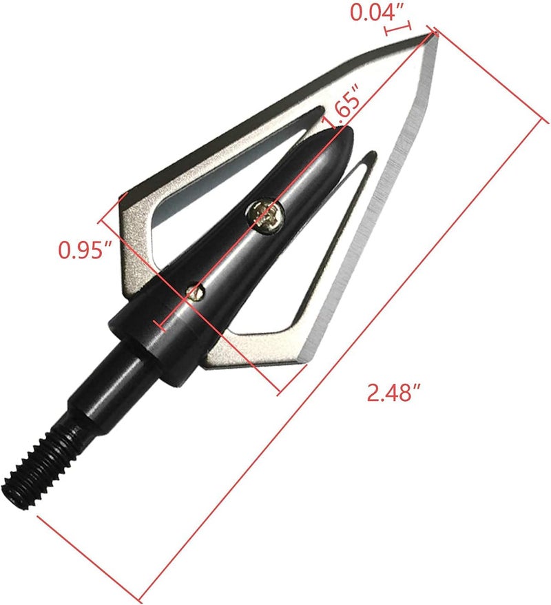 N.C Hunting Arrowhead Cutting Blade Archery Broadhead Traditional Crossbow Compound Bow Arrowhead - Image 2