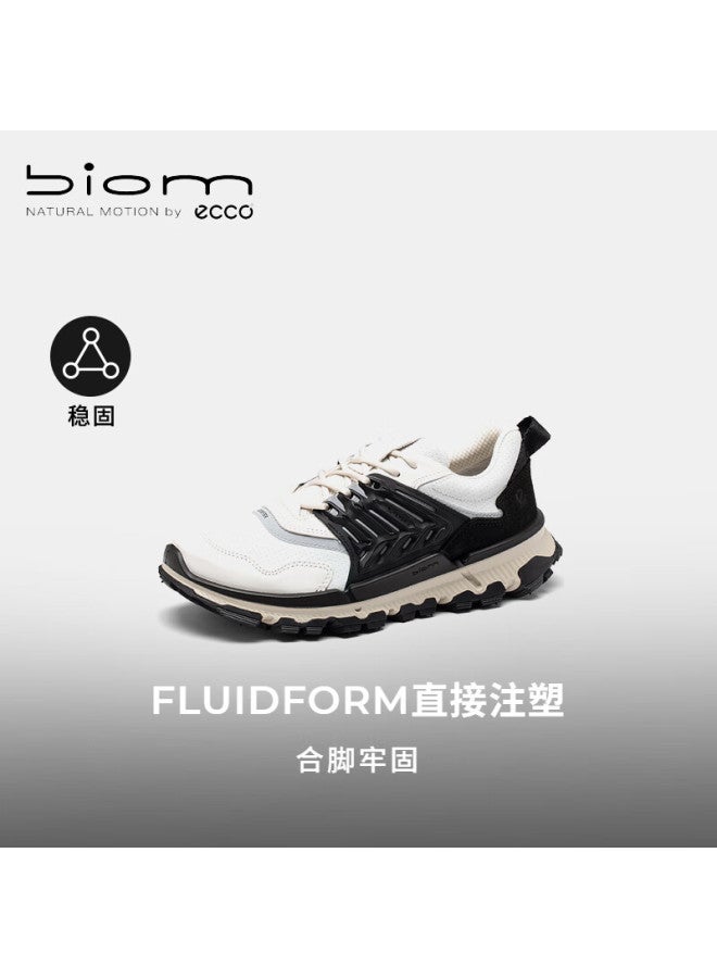 Ecco Biom 2.2 Trl Waterproof Breathable Lightweight Trail Hiking Shoes For Women, Model 842313, White, Size 39