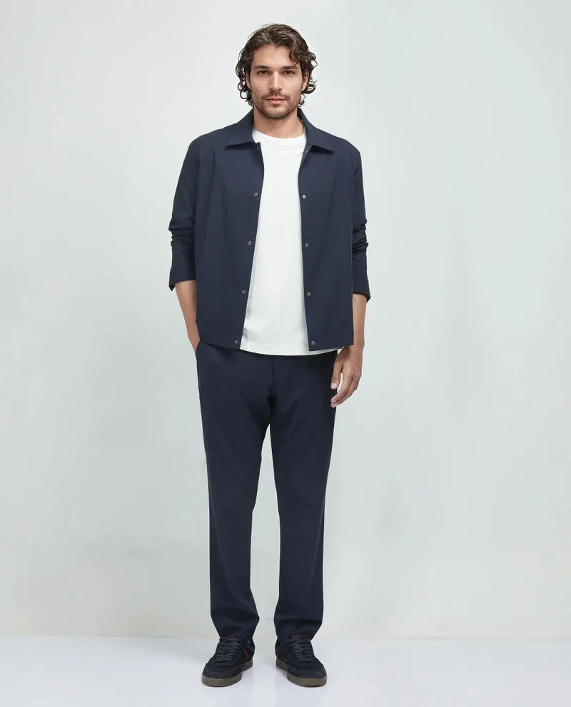 رير رابِت Men's Micro Checks Shacket