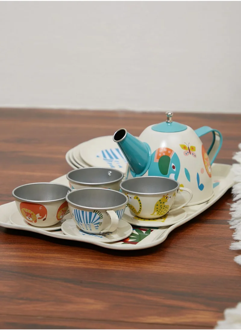 Rex London Wild Wonders Tin Tea Set