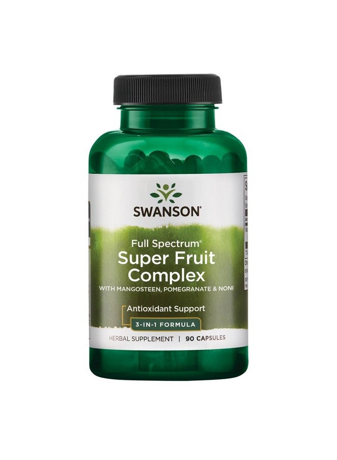 Swanson Mangosteen/Pomegranate/Noni Complex Antioxidant Support Gastorintestinal Support 240 Milligrams 90 Capsules - Image 1