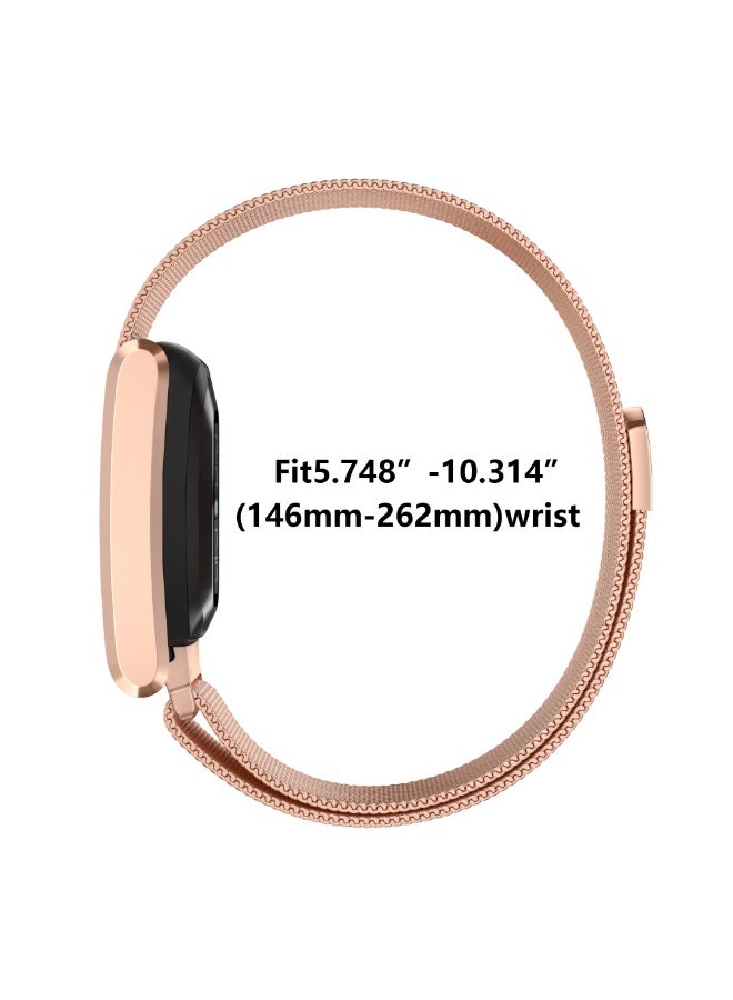 TEMPO Metal Stainless Band Compatible with WHOOP 5.0 One, Peak, and Life | Breathable Titanium Adjustable Magnetic Replacement Wristbands Straps with U Shaped Connector | Charging Requires Removal - Image 3