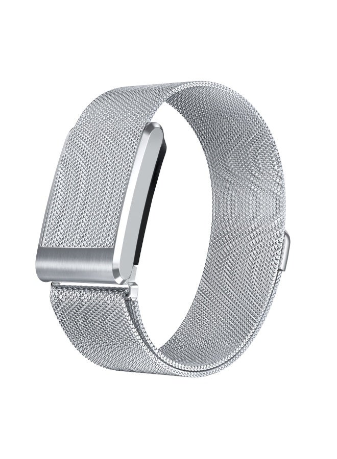 TEMPO Metal Stainless Band Compatible with WHOOP 5.0 One & Peak, Breathable Titanium Adjustable Magnetic Replacement Wristbands Straps with U Shaped Connector | NOT for Gen 4