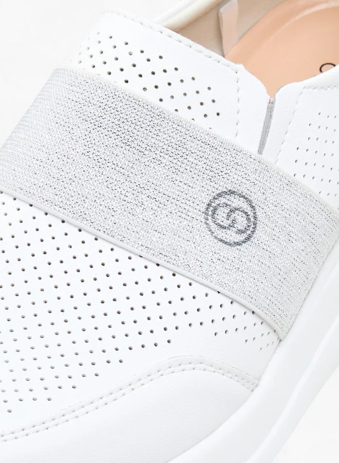 Celeste Women's Textured Slip-On Sneakers