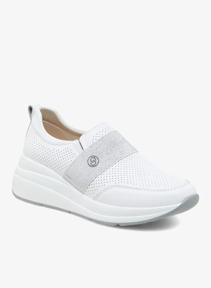 Celeste Women's Textured Slip-On Sneakers