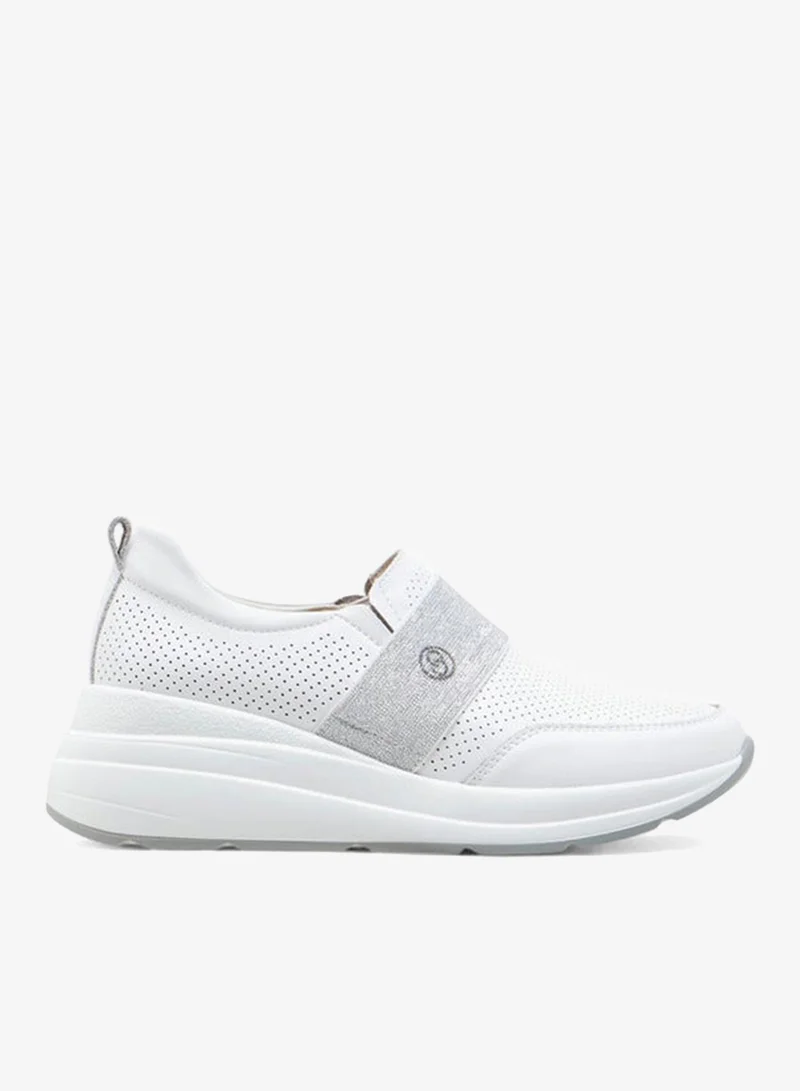 Celeste Women's Textured Slip-On Sneakers