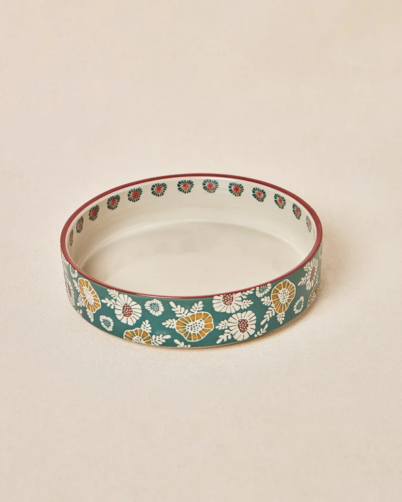 تشامباك وعاء تقديم زهور برية، ٨ بوصة قطر | ضائع في الجنة