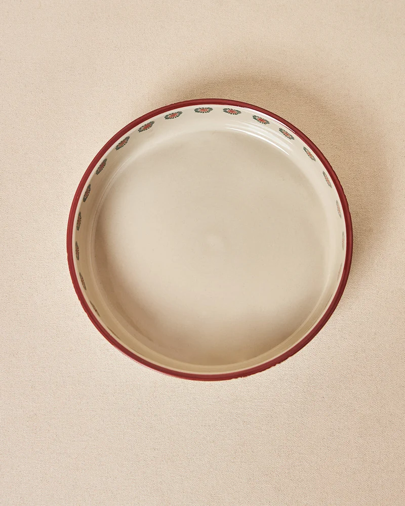 Chumbak Wildflower Serving Bowl, 8" dia | Lost in Paradise