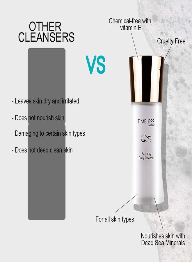 AVANI Timeless by AVANI Foaming Daily Cleanser | Infused with Vitamin E Moisturizing Oils | Removes Dirt, Excess Oils, Other Impurities - 1.7 fl. oz. - Image 3