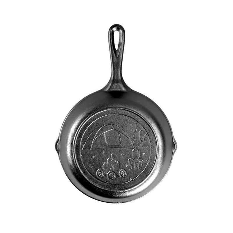 Lodge Cast Iron Wanderlust Series Tent Skillet 8 inch