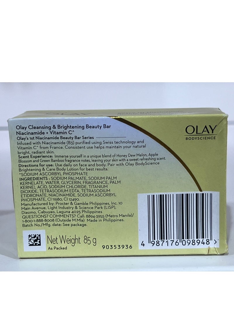 Olay B3+ Vitamin C Beauty Bar  85gm - Image 2