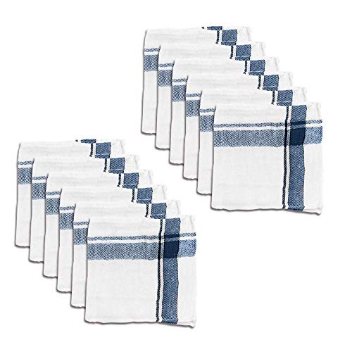 G1 G 1 Glass Cleaning Duster | Wet Dry Cotton Cleaning Cloth/Mop | 16 X 16 Inch Pack of 8 | Car, Home Use| - Image 1