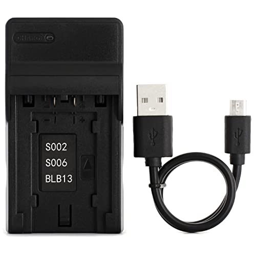 Norifon CGA-S002 USB Charger for Panasonic Lumix DMC-FZ15, DMC-FZ18, DMC-FZ2, DMC-FZ20, DMC-FZ28, DMC-FZ3, DMC-FZ30, DMC-FZ35, DMC-FZ38, DMC-FZ4, DMC-FZ5, DMC-FZ7, DMC-FZ8 Camera and More - Image 1
