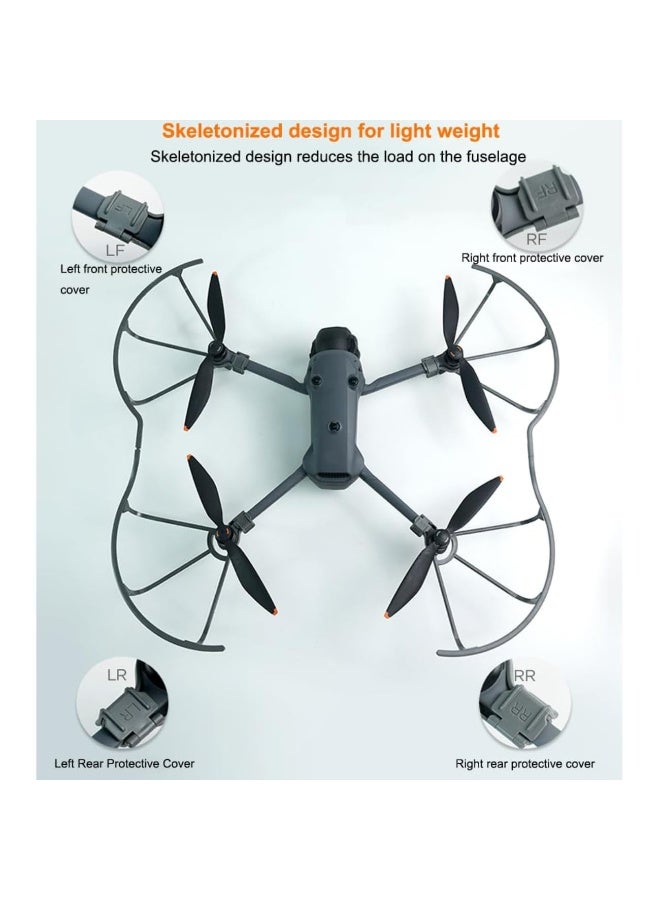 Propeller Protector Quick Release Drone Wings Cover Anti-collision Propeller Blade Guard for DJI Mavic 4 Pro Drone Accessories - Image 5