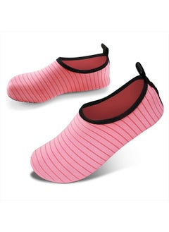 JOTO Water Shoes for Women Men Kids, Barefoot Quick-Dry Aqua Water Socks Slip-on Swim Beach Shoes for Cruise Ship Snorkeling Surfing Kayaking Beach Walking Yoga  - Image 4