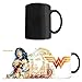 Morphing Mugs DC Comics Justice League (Wonder Woman) Ceramic Mug, Black - Image 2