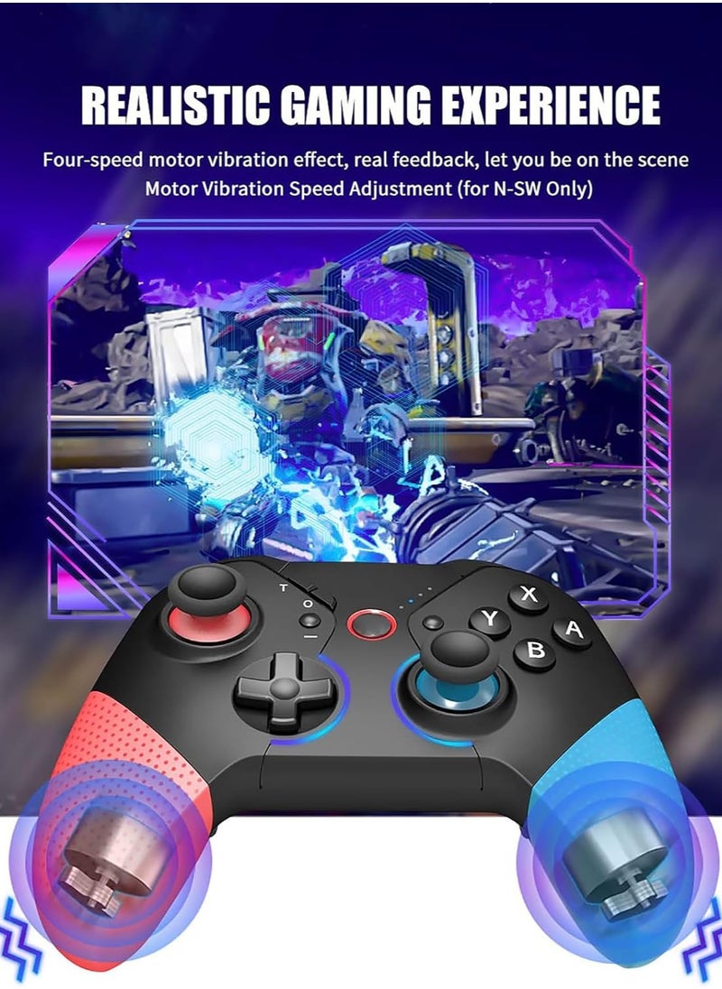 Generic Wireless Game Controller for Switch/Lite/OLED - Pro Joystick with Gyro Axis, Turbo Dual Shock, and Wake-Up Function for Enhanced Gaming Experience.  - Image 5