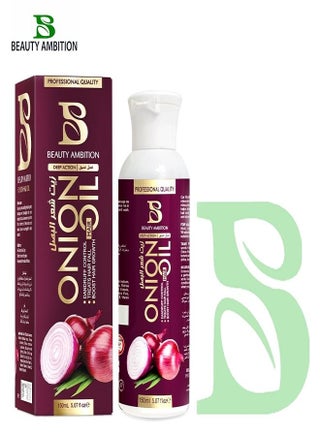 Onion Oil Organic Hair Oil for Stimulating Growth and Thickness, Nourishing Dry and Damaged Hair and Scalp, Non-Sticky, Non-Greasy Formula, Suitable for All Hair Types, 150ml - pzsku/Z445DA0A352F36DD20EE7Z/45/_/1692569502/92bc733a-2be8-4688-83fe-11a84522890d