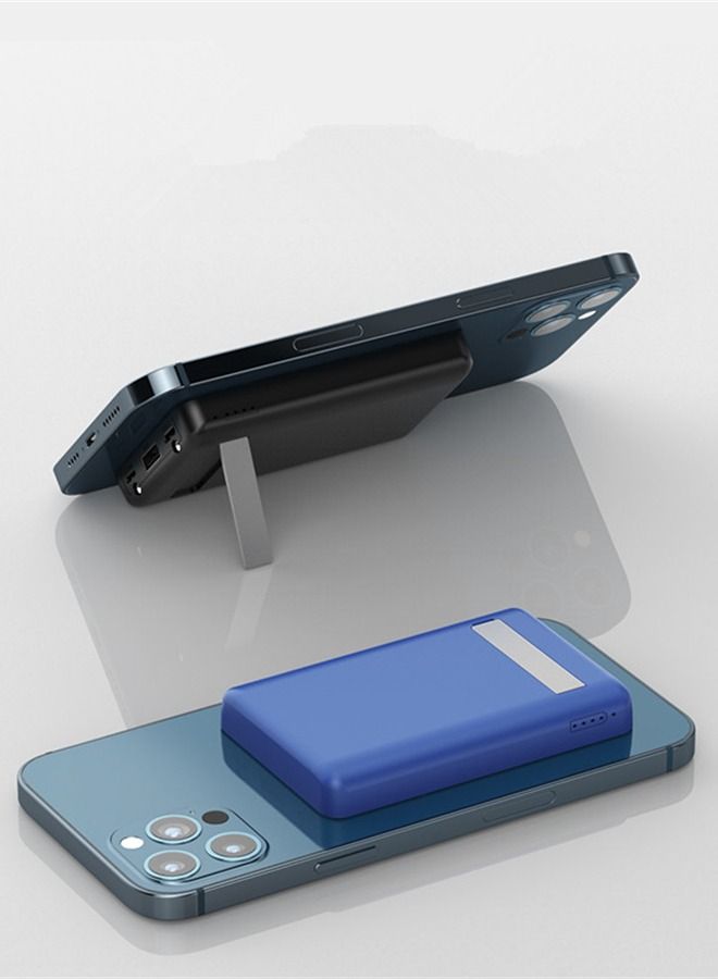 راكسوم شاحن بنك طاقة محمول لاسلكي مغناطيسي سريع لسلسلة iPhone 12/13/14/15. - Image 3