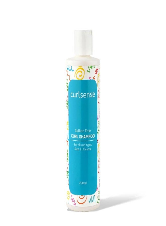 Curlsense Sulfate‑Free Shampoo for Curly & Wavy Hair - Gentle Cleanse, No Frizz, No Sulfates - 250ml - Image 2