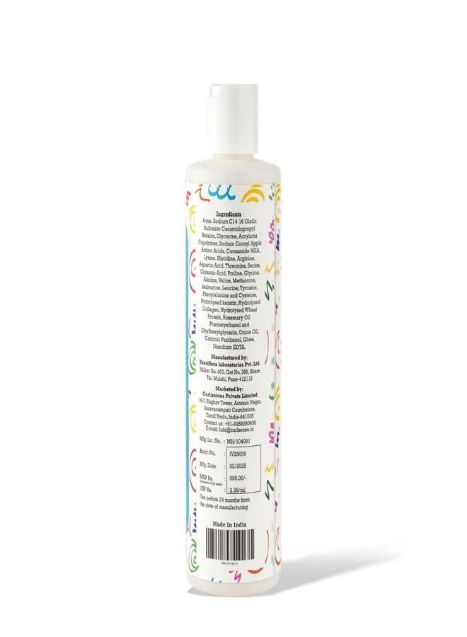 Curlsense Sulfate‑Free Shampoo for Curly & Wavy Hair - Gentle Cleanse, No Frizz, No Sulfates - 250ml - Image 4