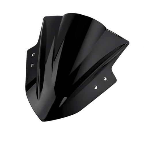 Amazicha Windscreen Windshield fit for Kawasaki Ninja 300 EX300R EX300 2013 2014 2015 2016 2017 (Black) Double Bubble Wind Deflector Screen - Image 5