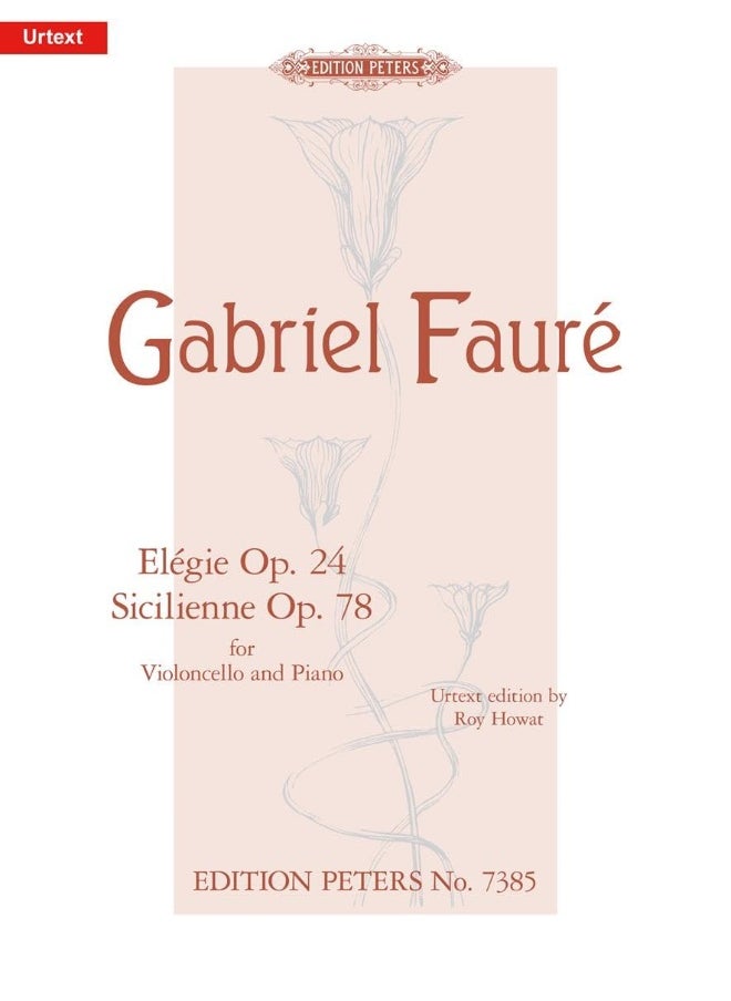 null - Elégie Op. 24 and Sicilienne Op. 78 for Cello and Piano - Image 1