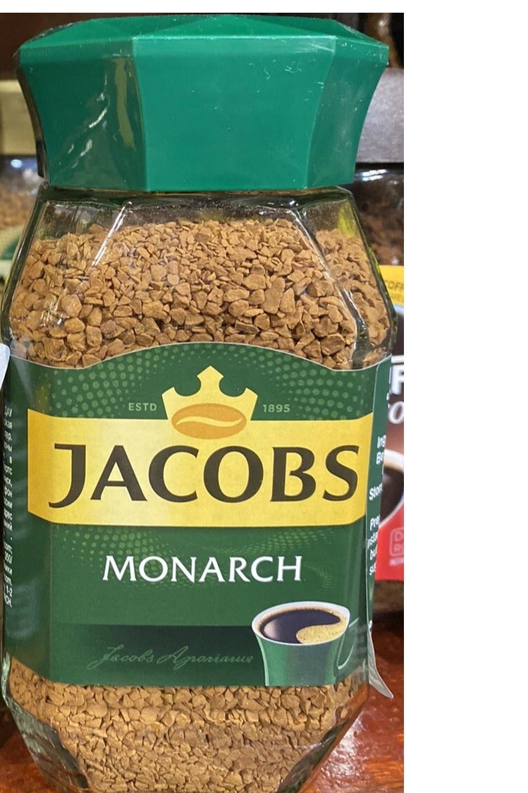 Jacobs Monarch Instant Coffee Glass Jar 95g - Premium Quality Blend - Image 3