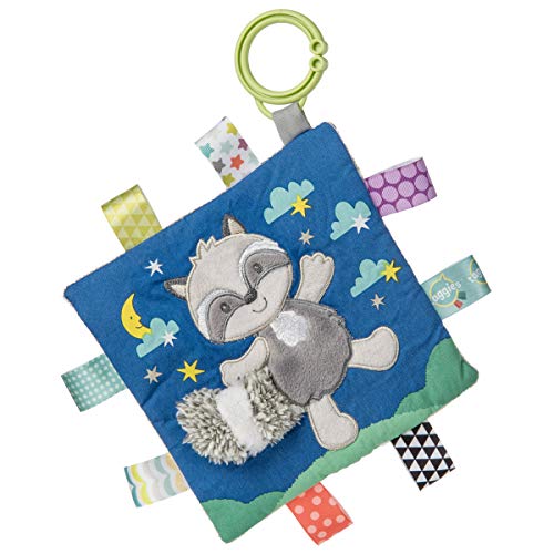 Mary Meyer Taggies Soothing Sensory Crinkle Me Toy with Baby Paper and Squeaker, Harley Raccoon, 6.5 x 6.5-Inches - Image 5