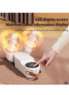 ELTRAZONE Portable Smart Shoe Dryer & Boot Dryer | Multi-Functional Folding Shoe Dryer with Temperature Control, Timing, UV Disinfection & Deodorizing | Ideal for Shoes, Boots, & Socks  - Image 2