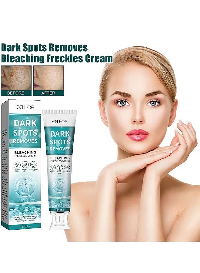 EELHOE Dark Spot Removes Bleaching Freckles Cream For Face, Fast-Acting Dark Spot Corrector Remover For Face And Body Hyperpigmentation, Fades Melasma, Freckle, Sun Spots, Evens Skin Tone, Age Spot Remover - Image 1