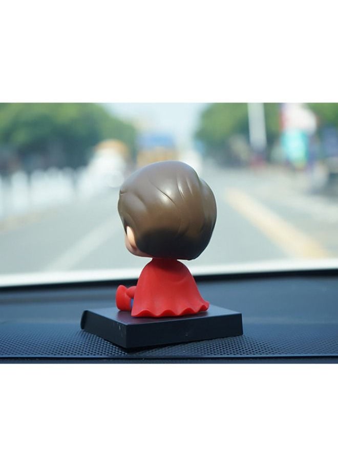 Generic - Cartoon Superman Premium Polyresin Bobblehead Doll Suitable For Car And Desktop Decoration - Image 1