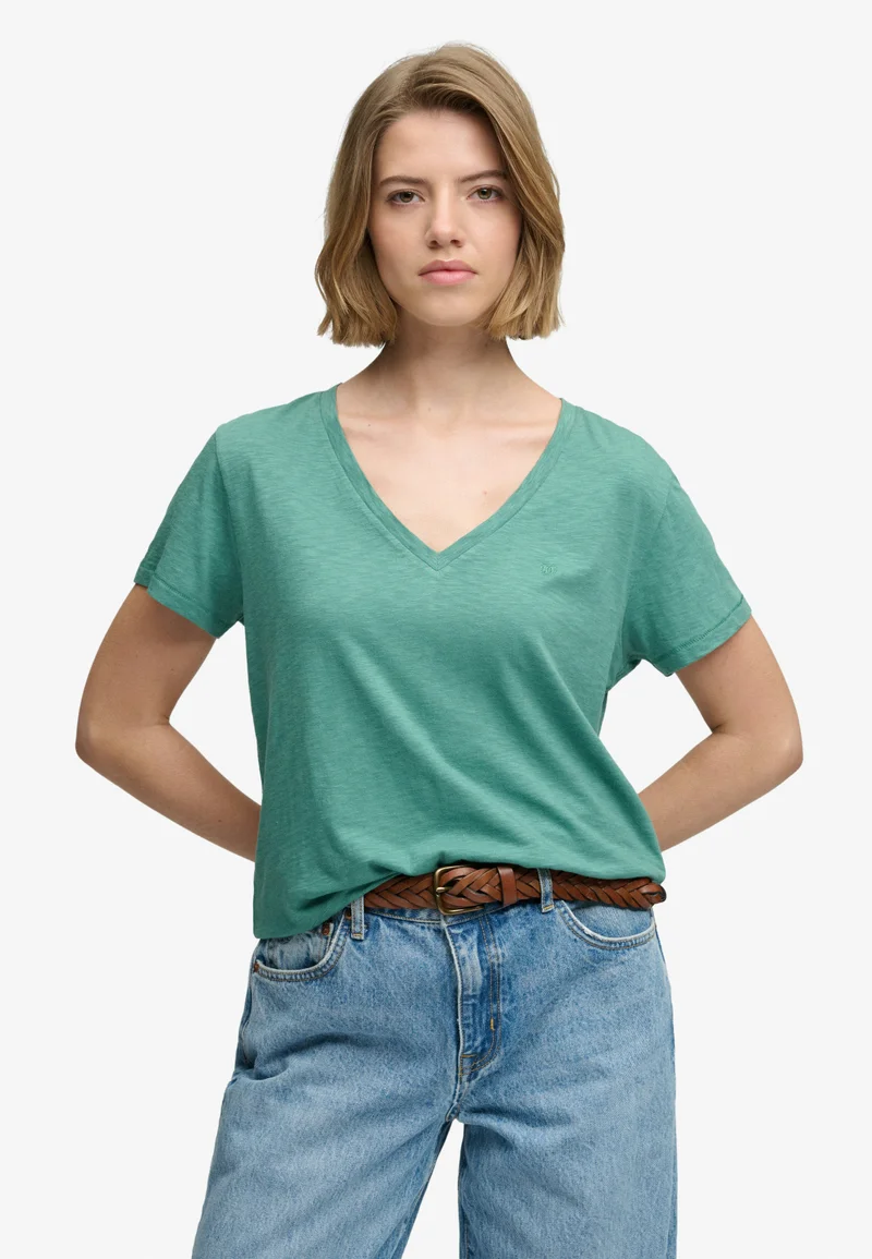 Studios Slub Embroidered T-Shirt