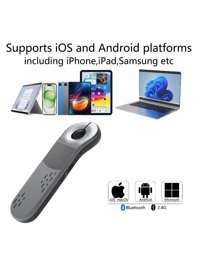 Generic Xring D13 Pro Multi-Functional Air Laser Mouse, Presentation Clicker, PowerPoint Remote, Hyperlink Volume Wireless Presenter Remote Pointer, USB Slide Advancer PPT Clicker for Computer Laptop Mac  - Image 5