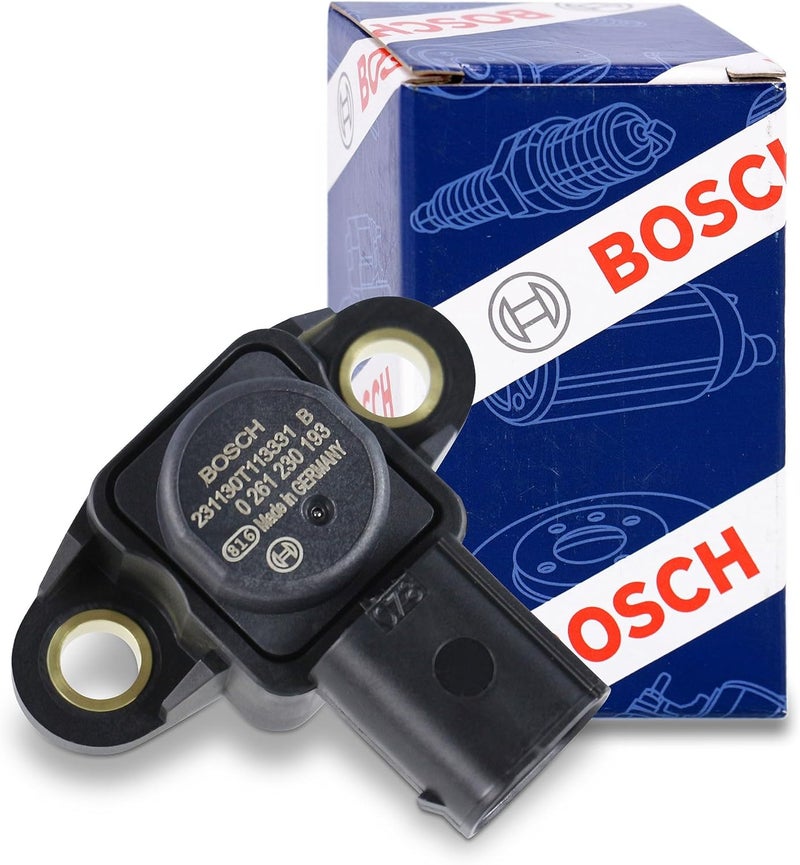 BOSCH 0261230193 OE Manifold Absolute Pressure (MAP) Sensor - Compatible with Select Dodge Sprinter; Jeep Grand Cherokee; Mercedes-Benz E320, E350, GL320, GL350, ML320/350, R320/350, S350, Sprinter - Image 1
