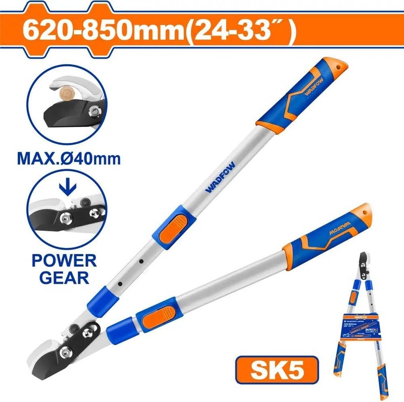 WADFOW WPR1E27 Telescopic Lopper, 33-Inch Size - Image 2