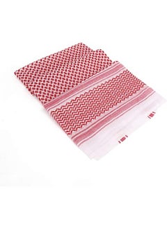 QUESERA Men s Hijab Headscarf Islam Hijab Mens Neckerchief Scarf Islamic Arabic Head Cap Muslim Clothing Scarf Summer Turban Headwear Head Wraps  red  - Image 4