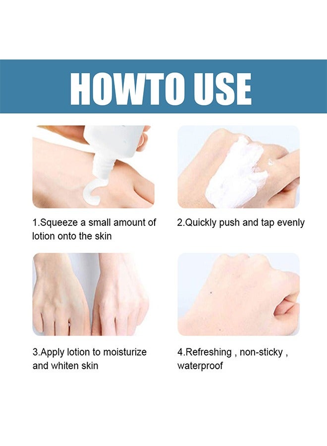 EELHOE Whitening Cream,Body Whitening And Moisturizing Cream - Underarm Skincare Cream 60ML - Removes Skin Melanin And Smoother Skin - Image 5