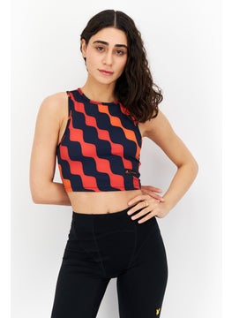 Adidas Women Sportswear Fit Training Tank Top, Navy Blue  - Image 1