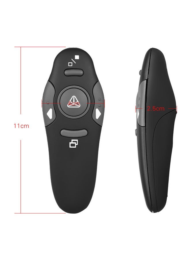 Wireless USB PPT Flip Pen Pointer Black  - Image 5