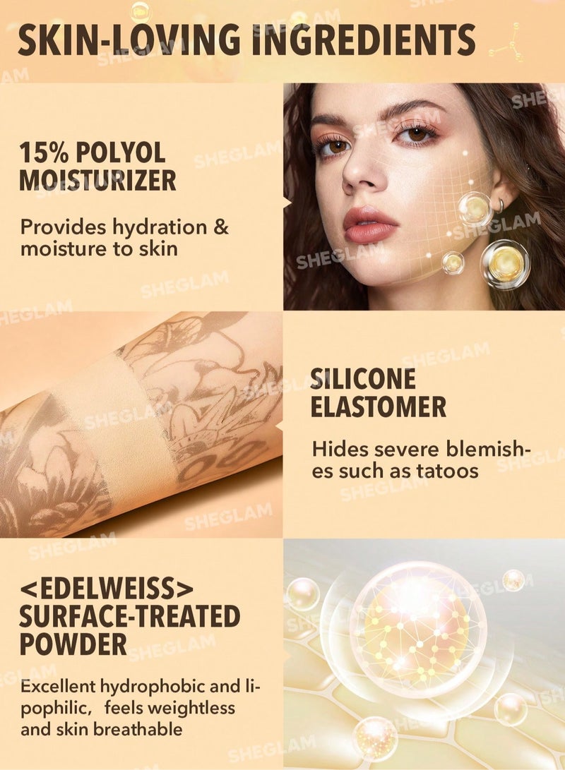 SHEGLAM Rapid Retouch Cream Concealer - Pink Pearl - Image 4