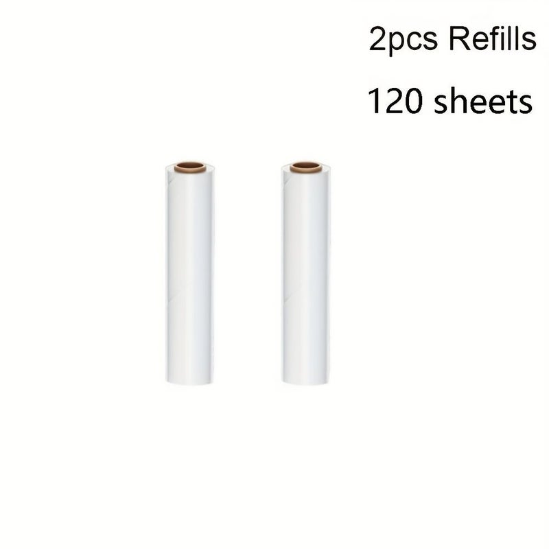 120 Sheets Reinforced Adhesive Dust Roller Refill 7.48 Inch Pet Hair Remover - Image 4